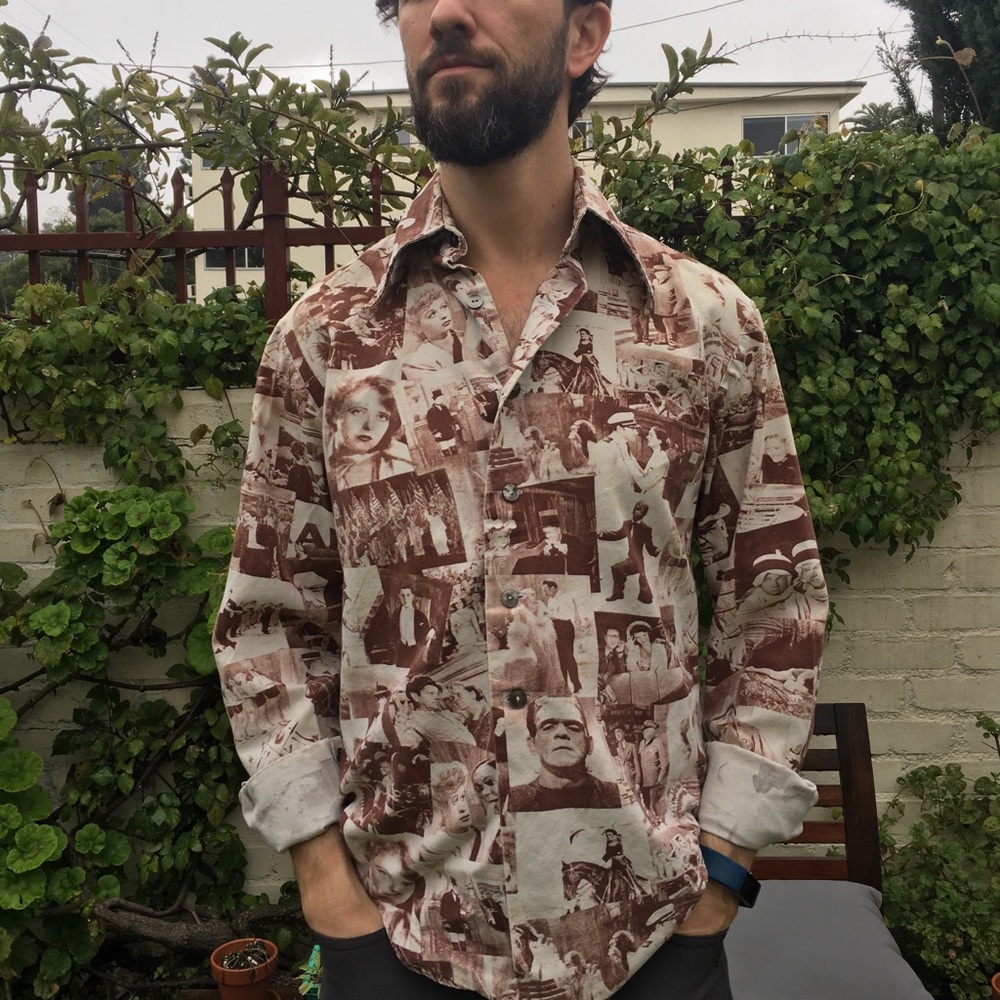 Vintage Film Buff Flannel